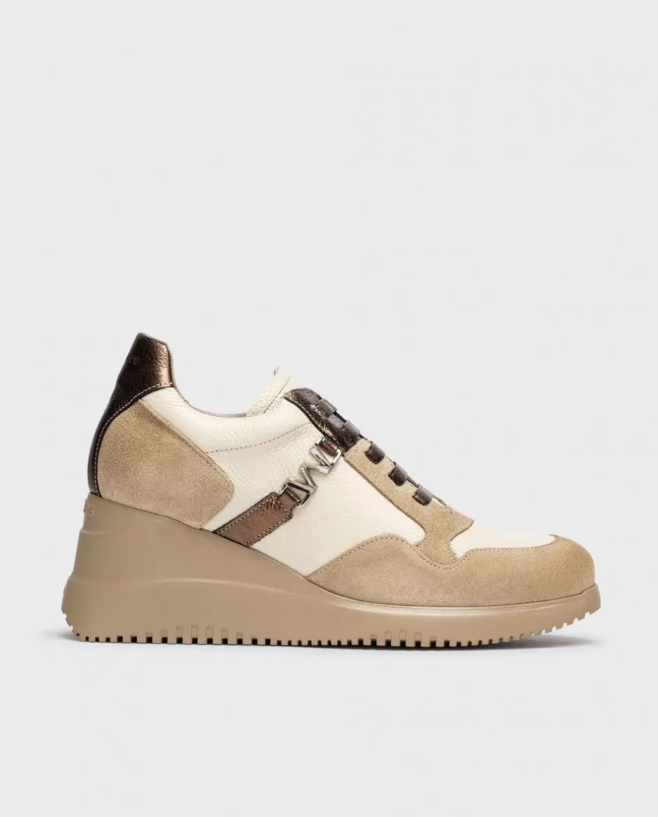 Wedges<Wonders Beige Eva Sneaker Bei/Cre/Or