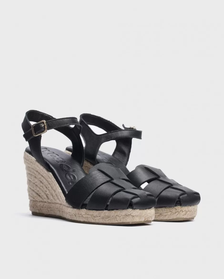 Espadrilles<Wonders Black Bora Bora Espadrilles Negro