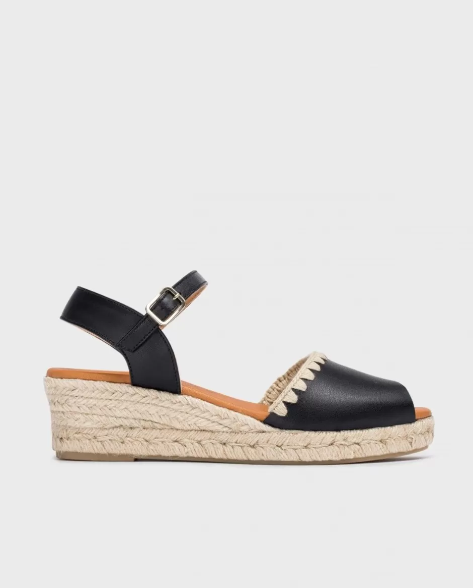 Espadrilles<Wonders Black Ipanema Espadrilles Negro/Natu