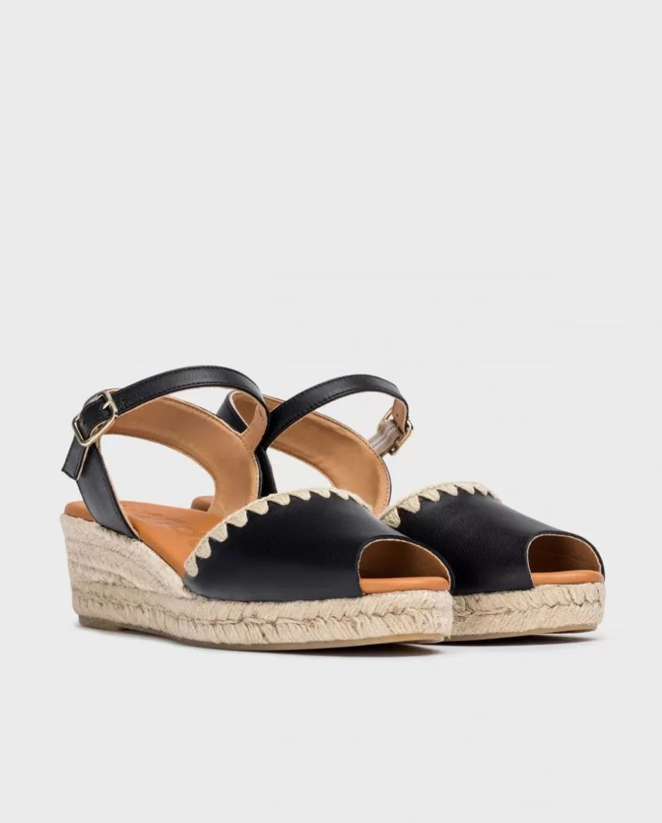 Espadrilles<Wonders Black Ipanema Espadrilles Negro/Natu