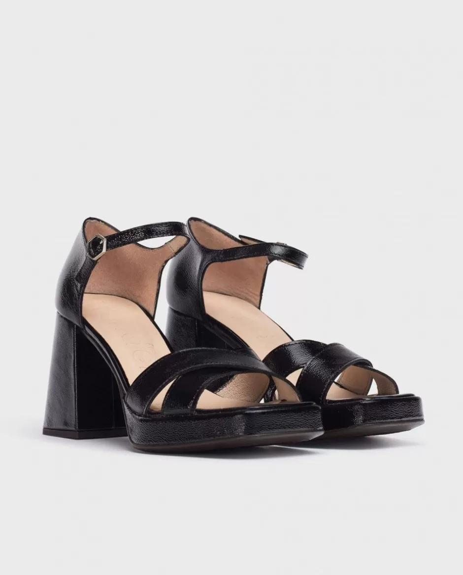 Sandals<Wonders Black Julia Sandal Negro