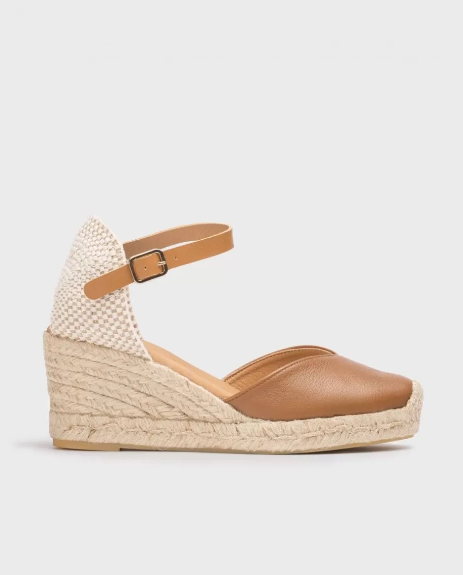 Espadrilles<Wonders Black Lexi Espadrilles Camel