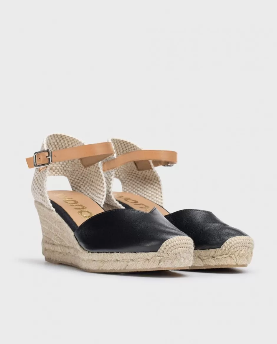 Espadrilles<Wonders Black Lexi Espadrilles Negro