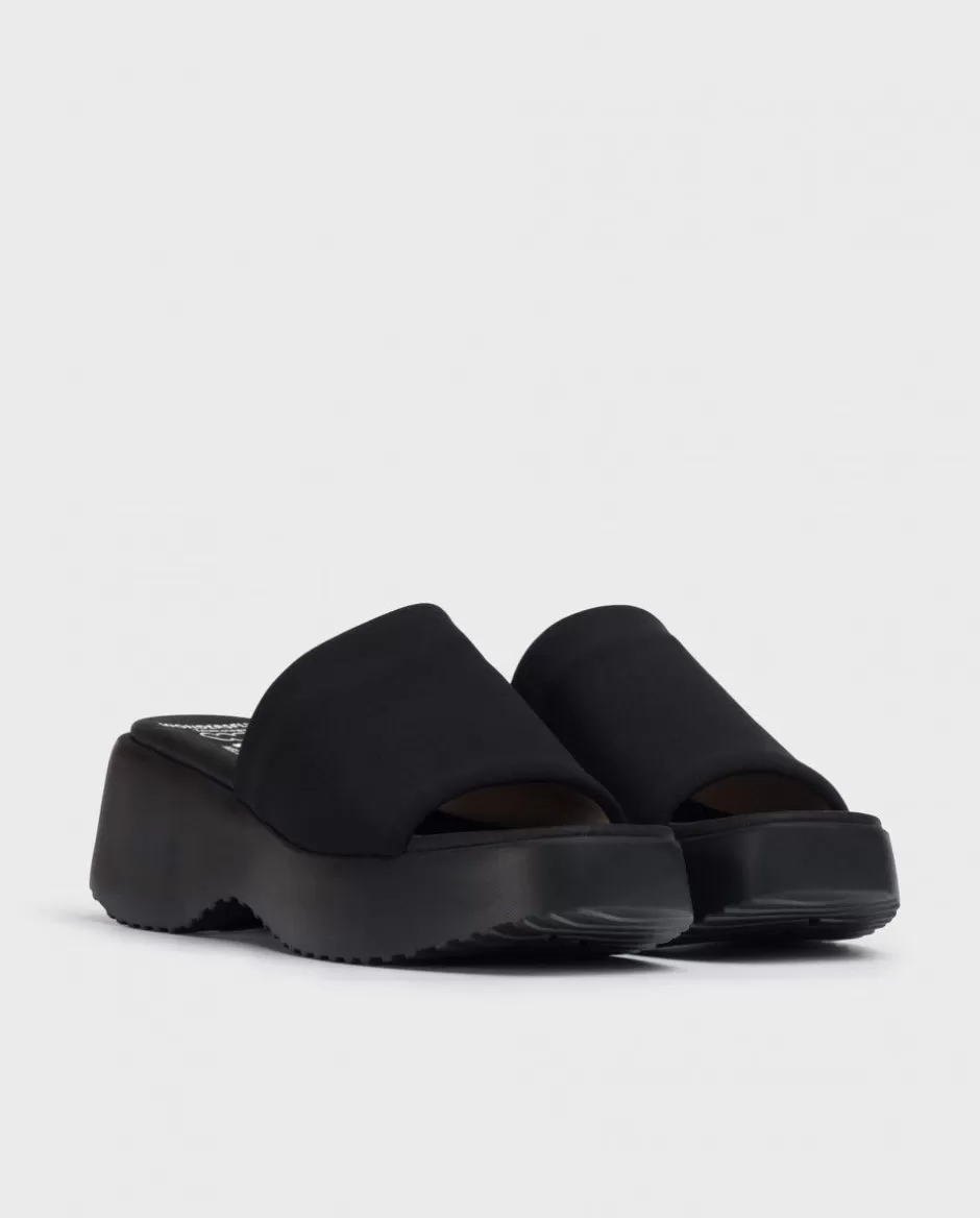 Sandals<Wonders Black Susan Sandal Negro