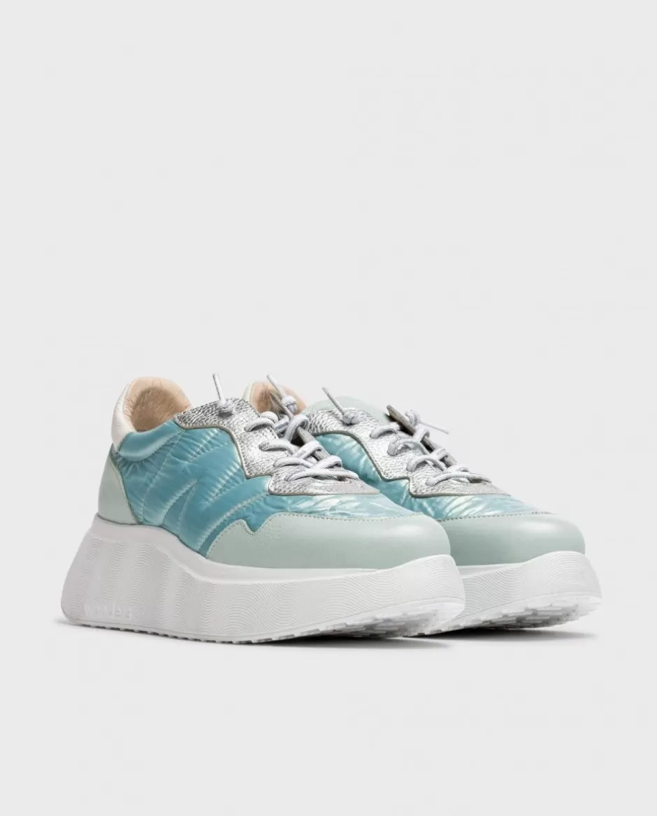 Sneakers<Wonders Blue Berlin Sneakers Aqua/Ciela