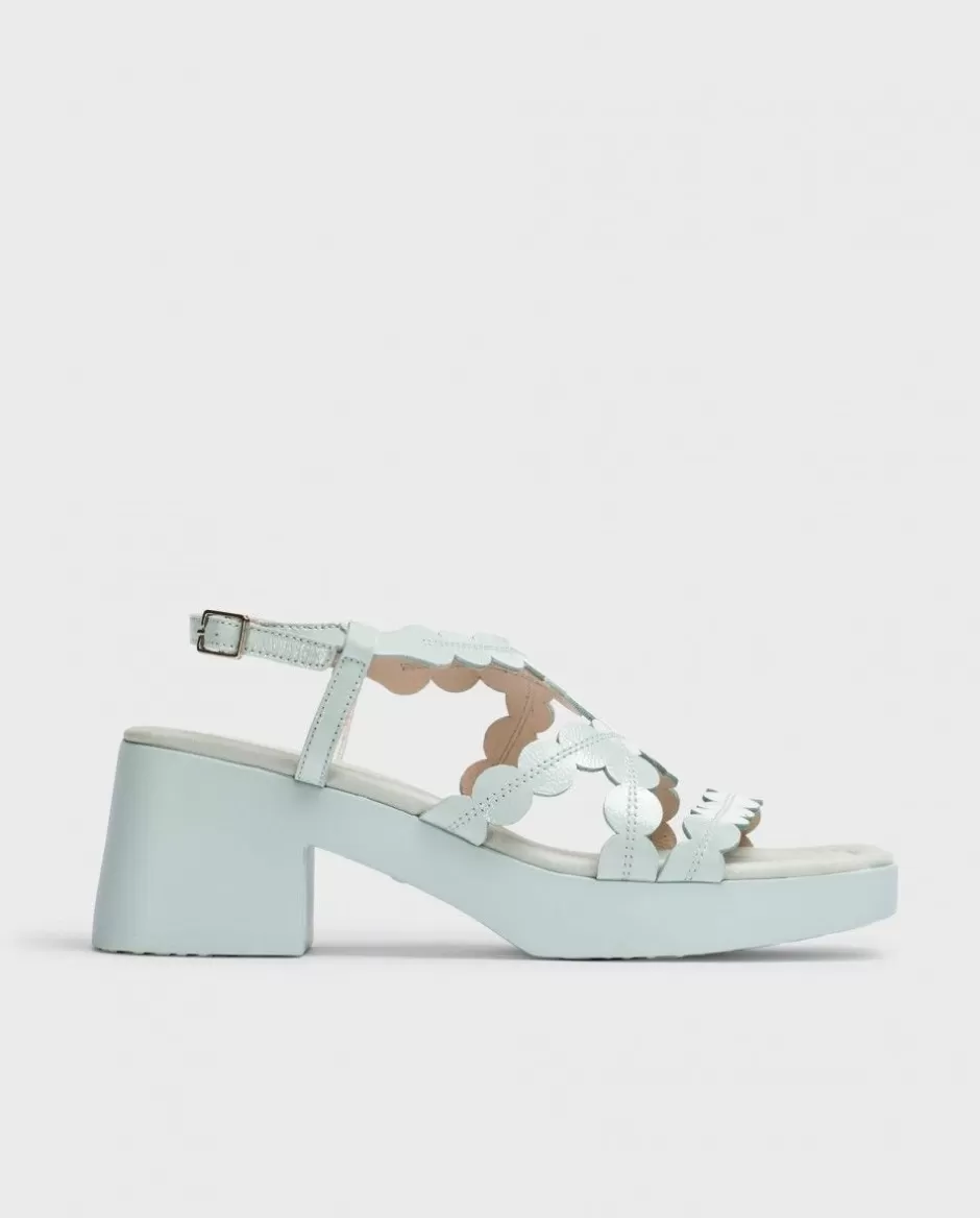 Sandals<Wonders Blue Neus Heeled Sandals Aqua