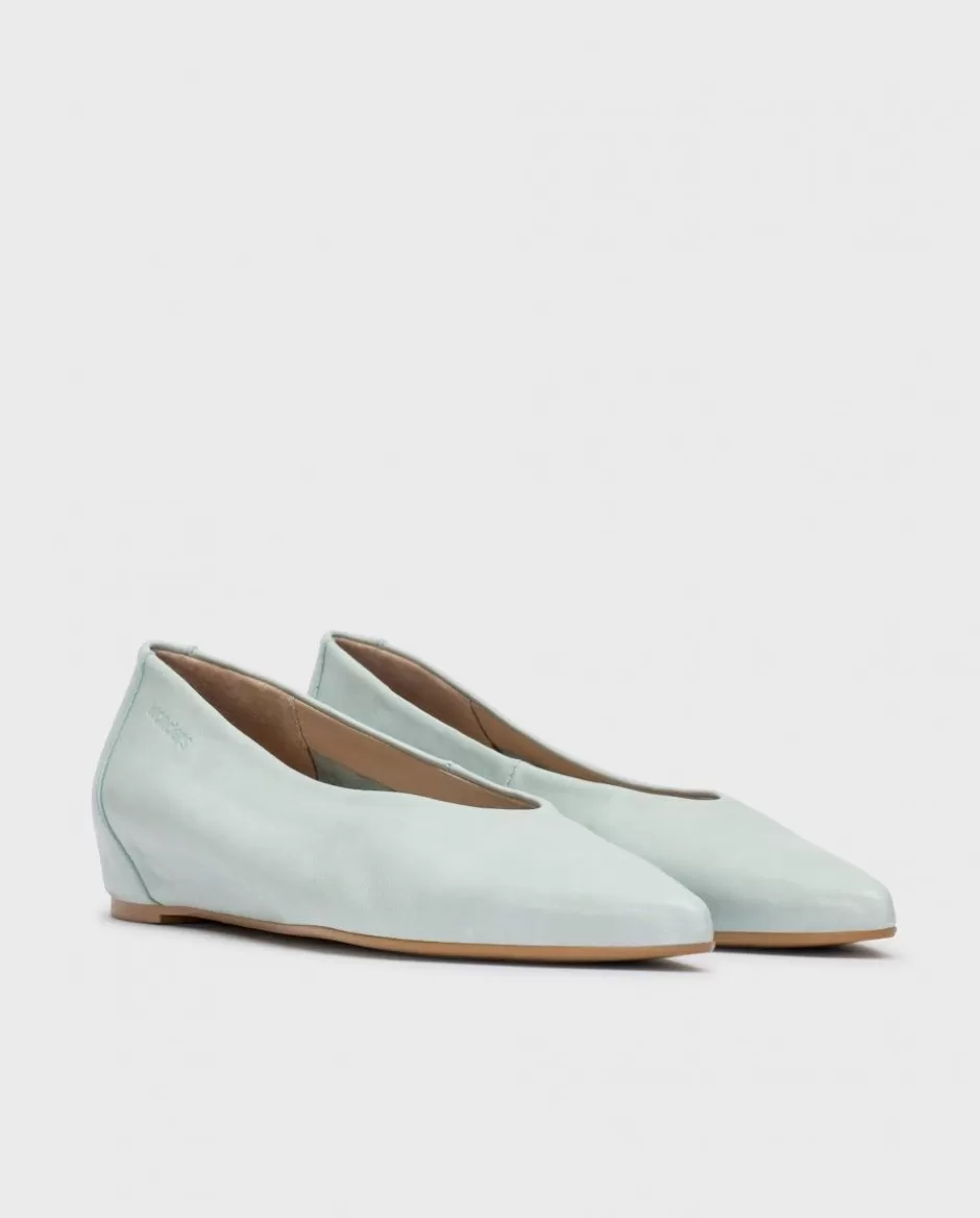 Ballerinas<Wonders Blue Triana Ballet Flat Aqua