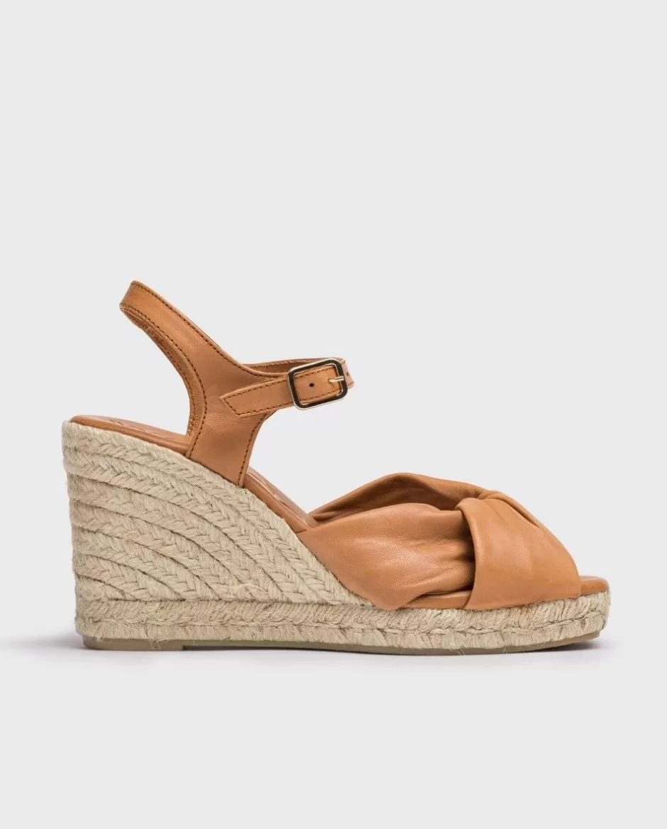 Espadrilles<Wonders Brown Anuk Sandal Camel