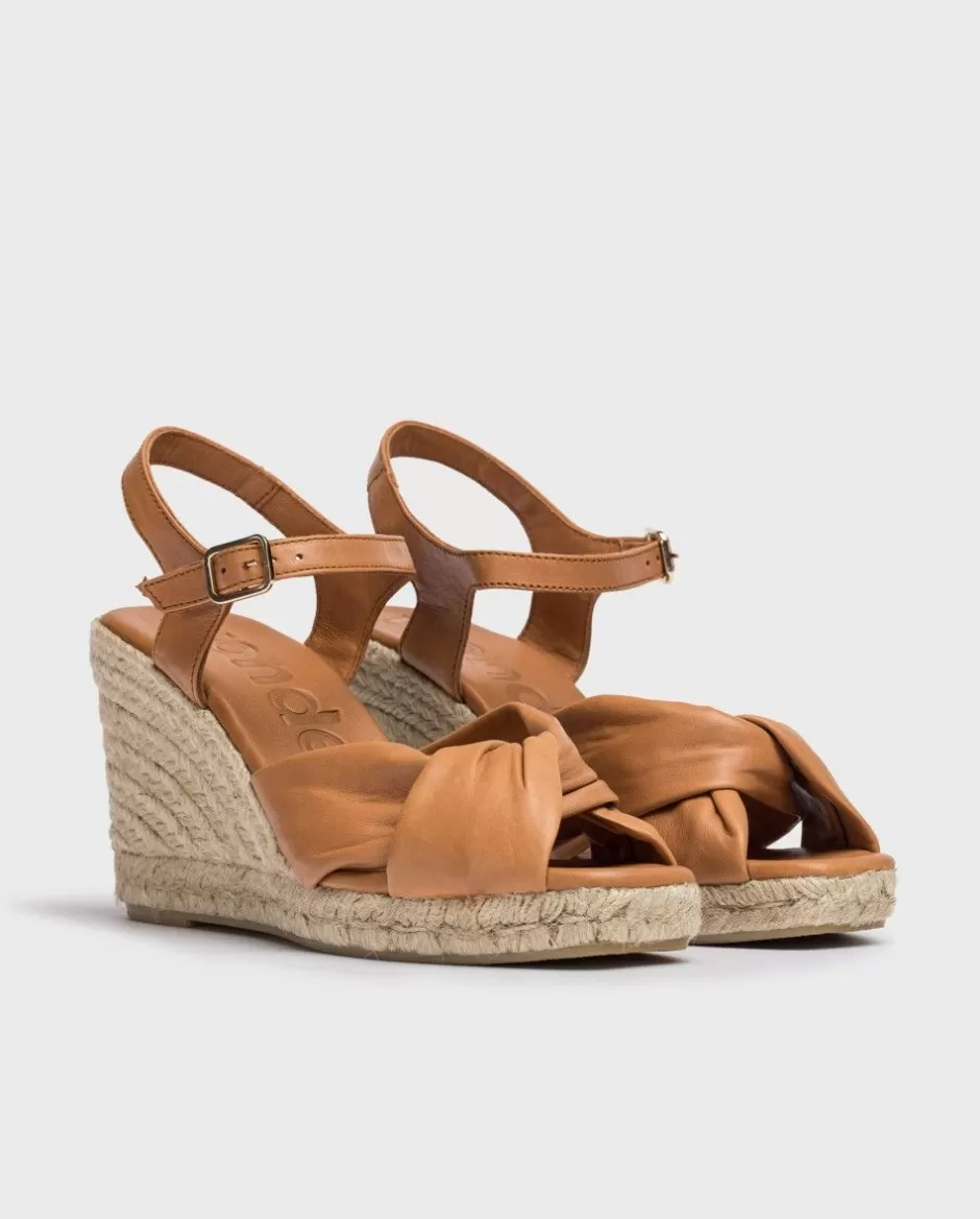 Espadrilles<Wonders Brown Anuk Sandal Camel