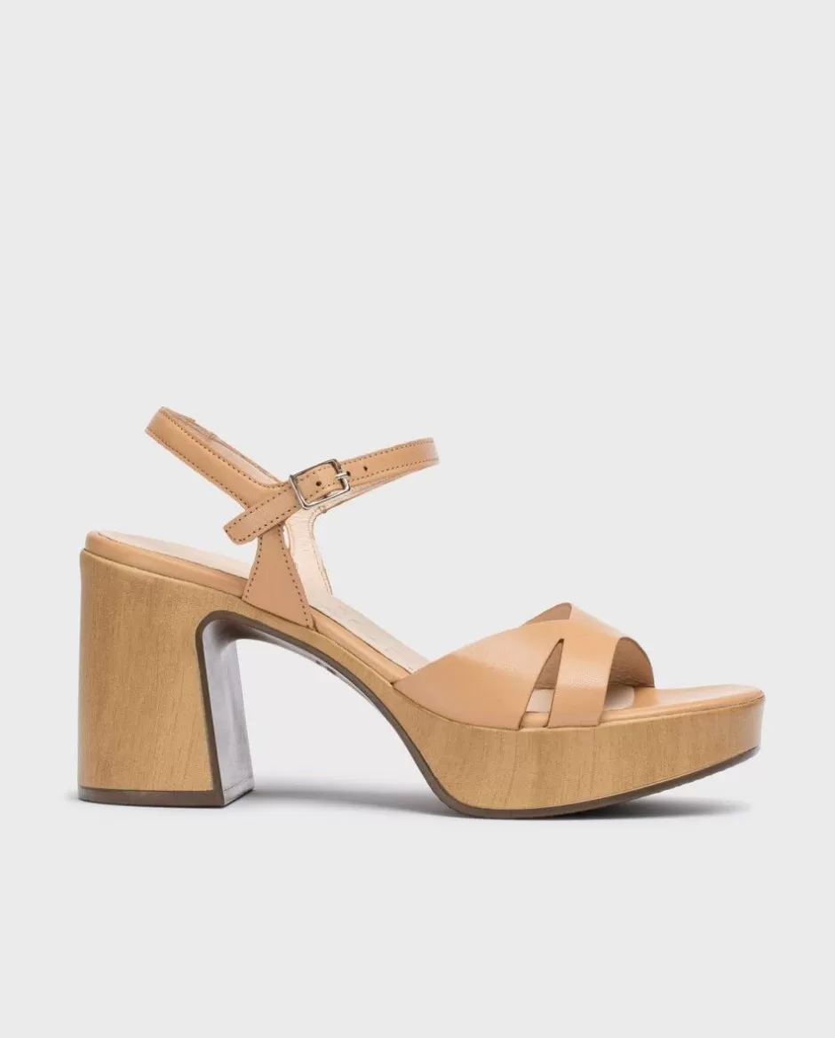 Heels<Wonders Camel Isabel Heeled Als Sand