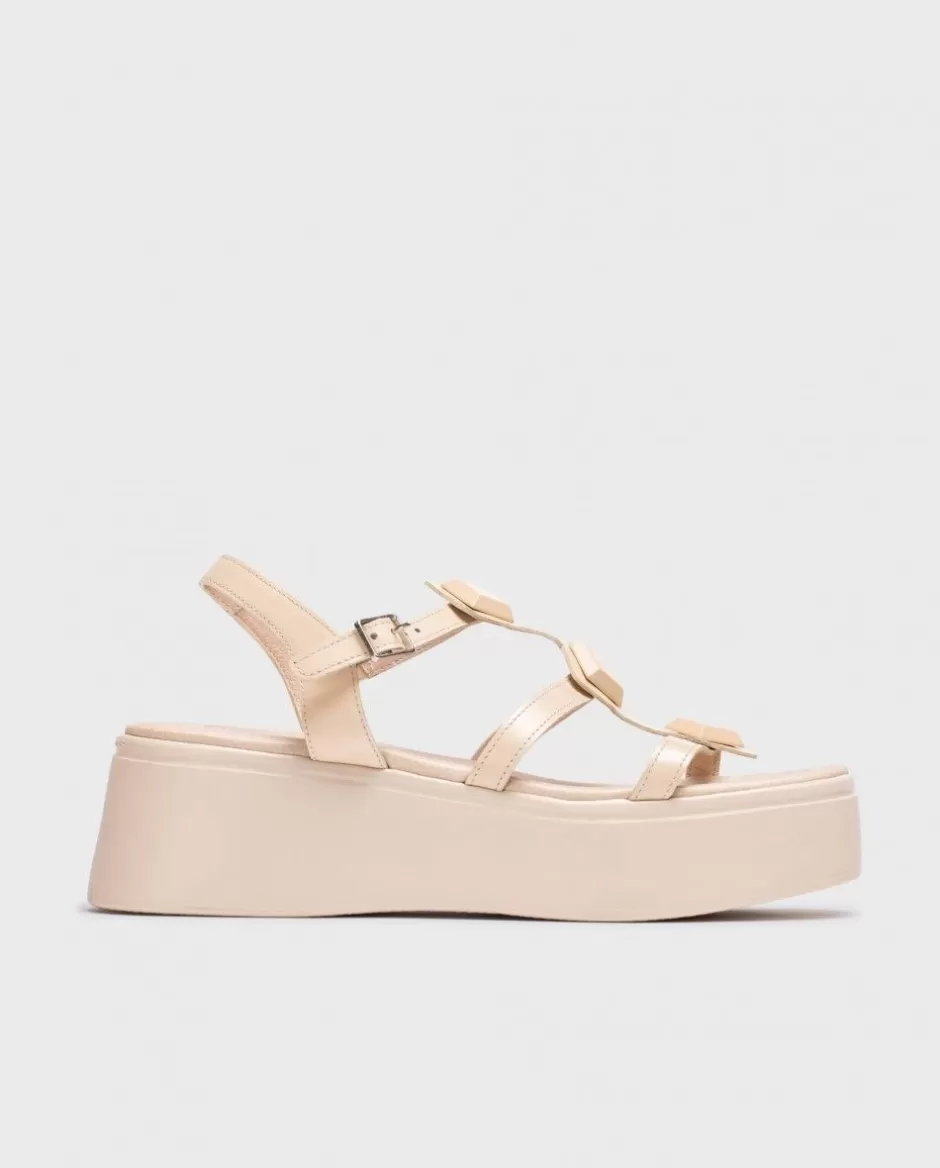 Sandals<Wonders Carolina Platform Sandals Natural