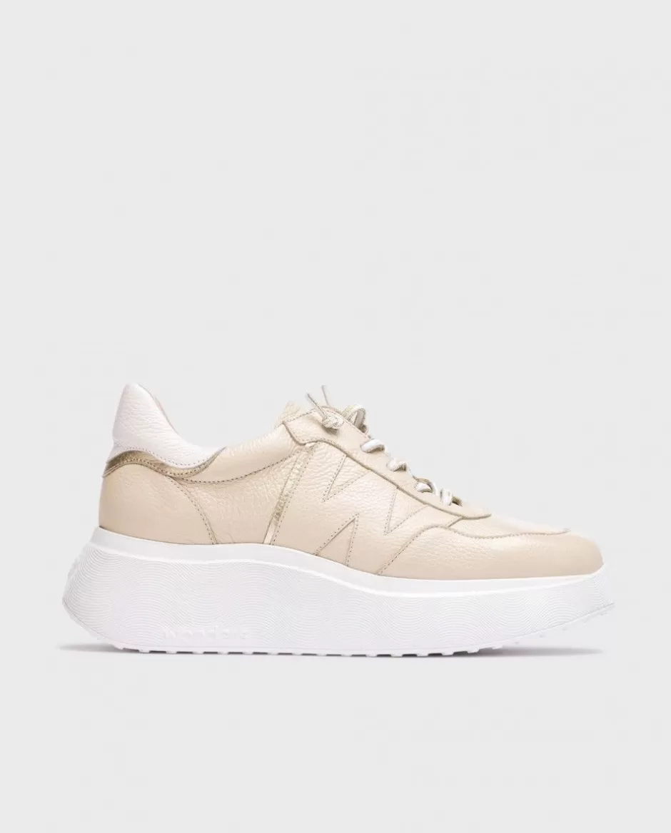 Sneakers<Wonders Cream Roma Snakers Cre/Off/Pt