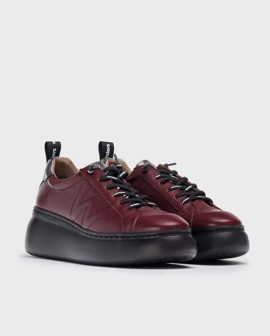 Sneakers<Wonders Dorita Wine Trainers Vin/Vin/Pl