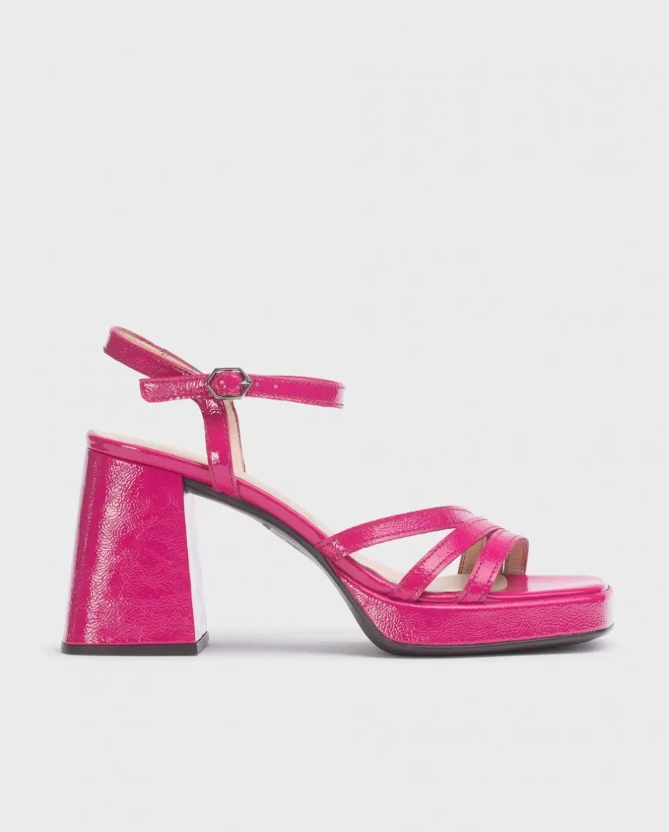 Heels<Wonders Fuchsia Love Sandal Orchid