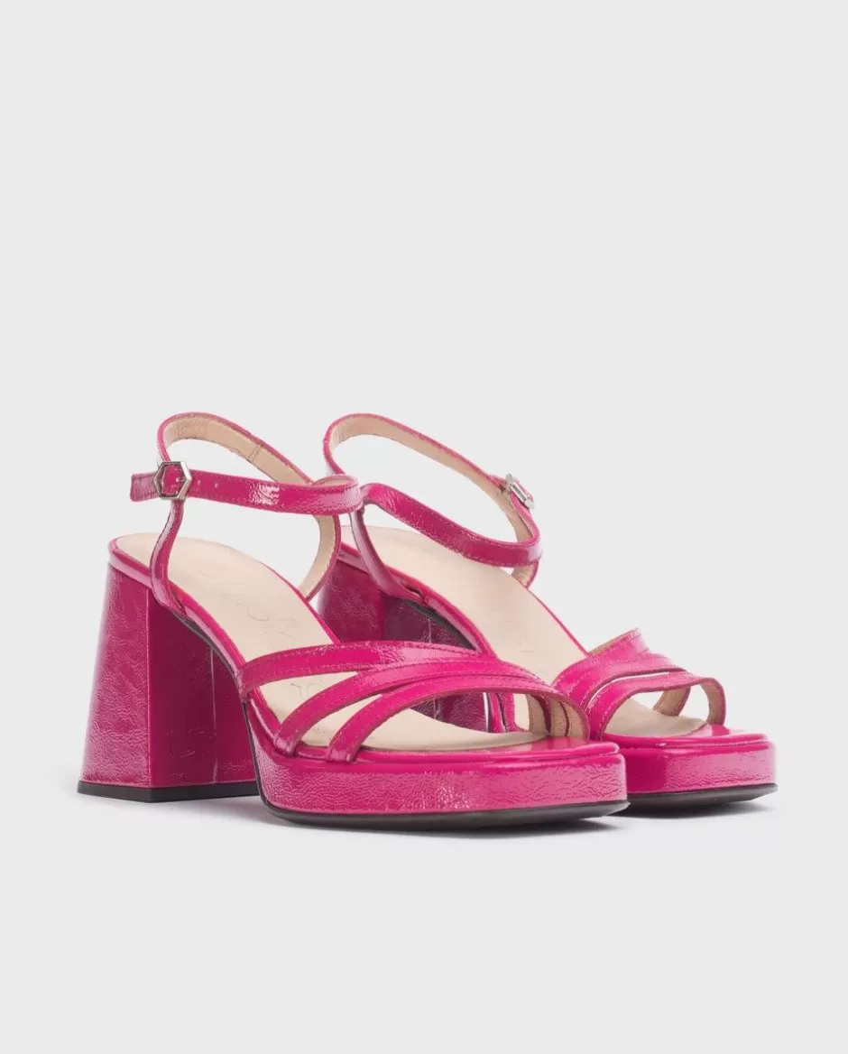 Heels<Wonders Fuchsia Love Sandal Orchid