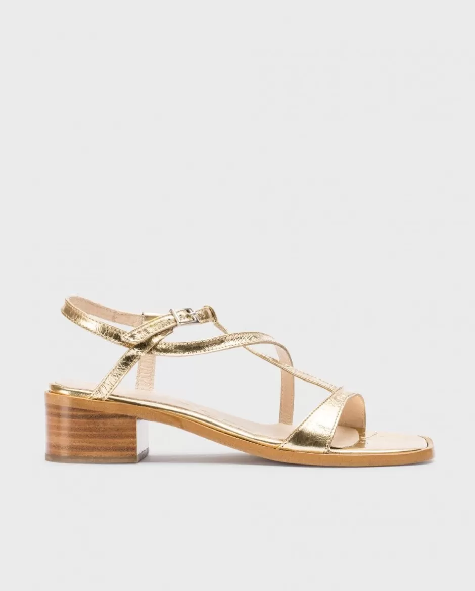 Sandals<Wonders Gold Aurora Sandals Oro