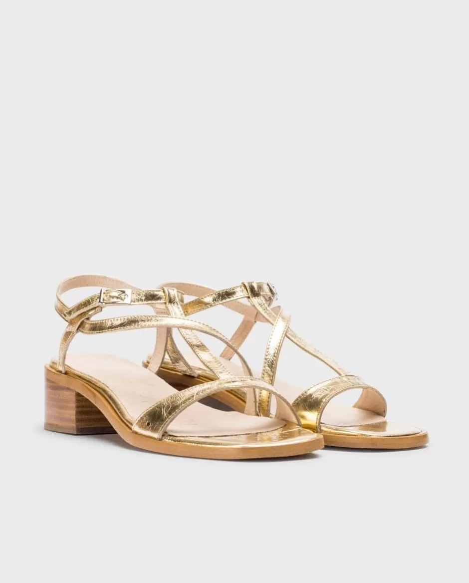 Sandals<Wonders Gold Aurora Sandals Oro