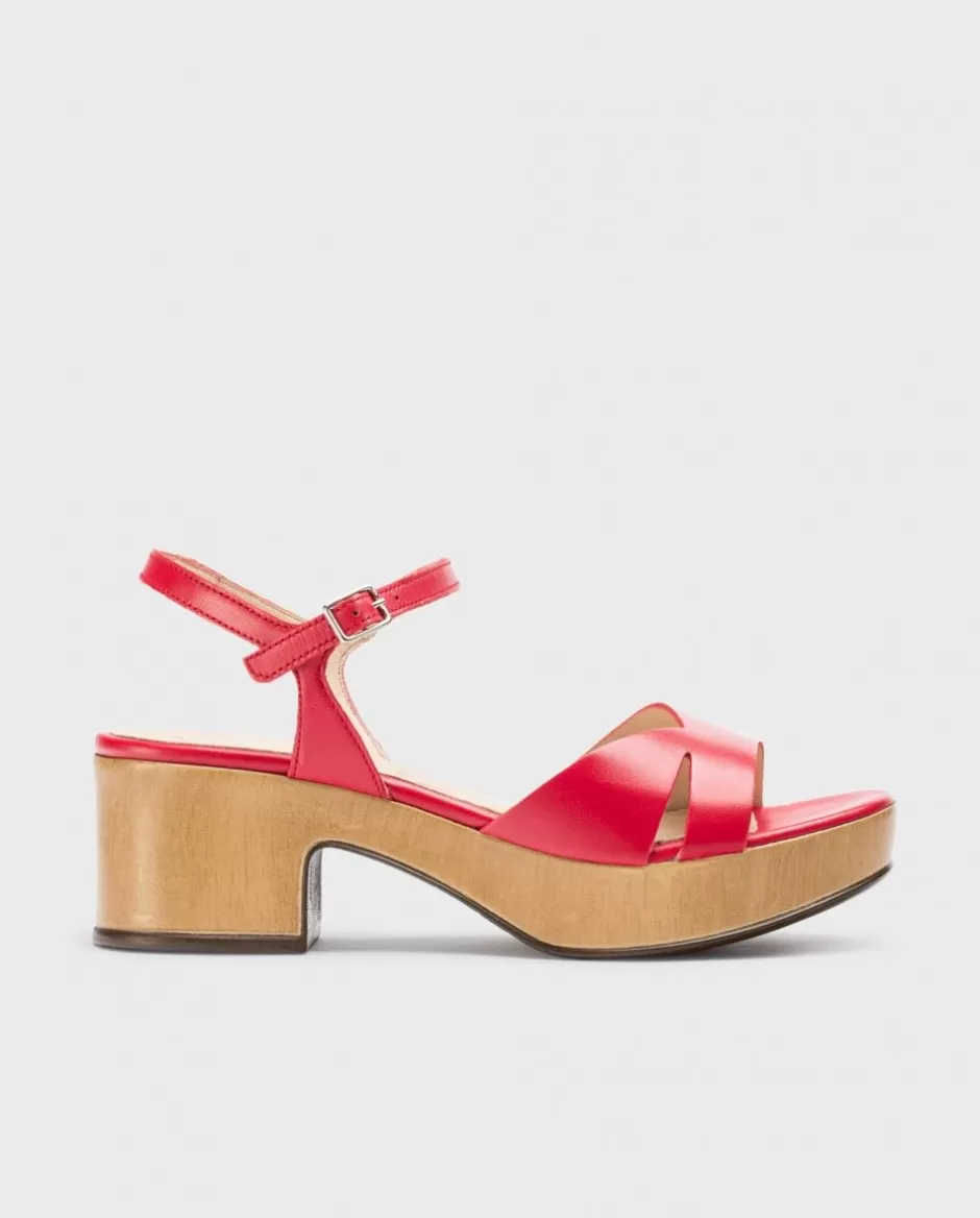 Sandals<Wonders Grinon Heeled Sandals Rojo