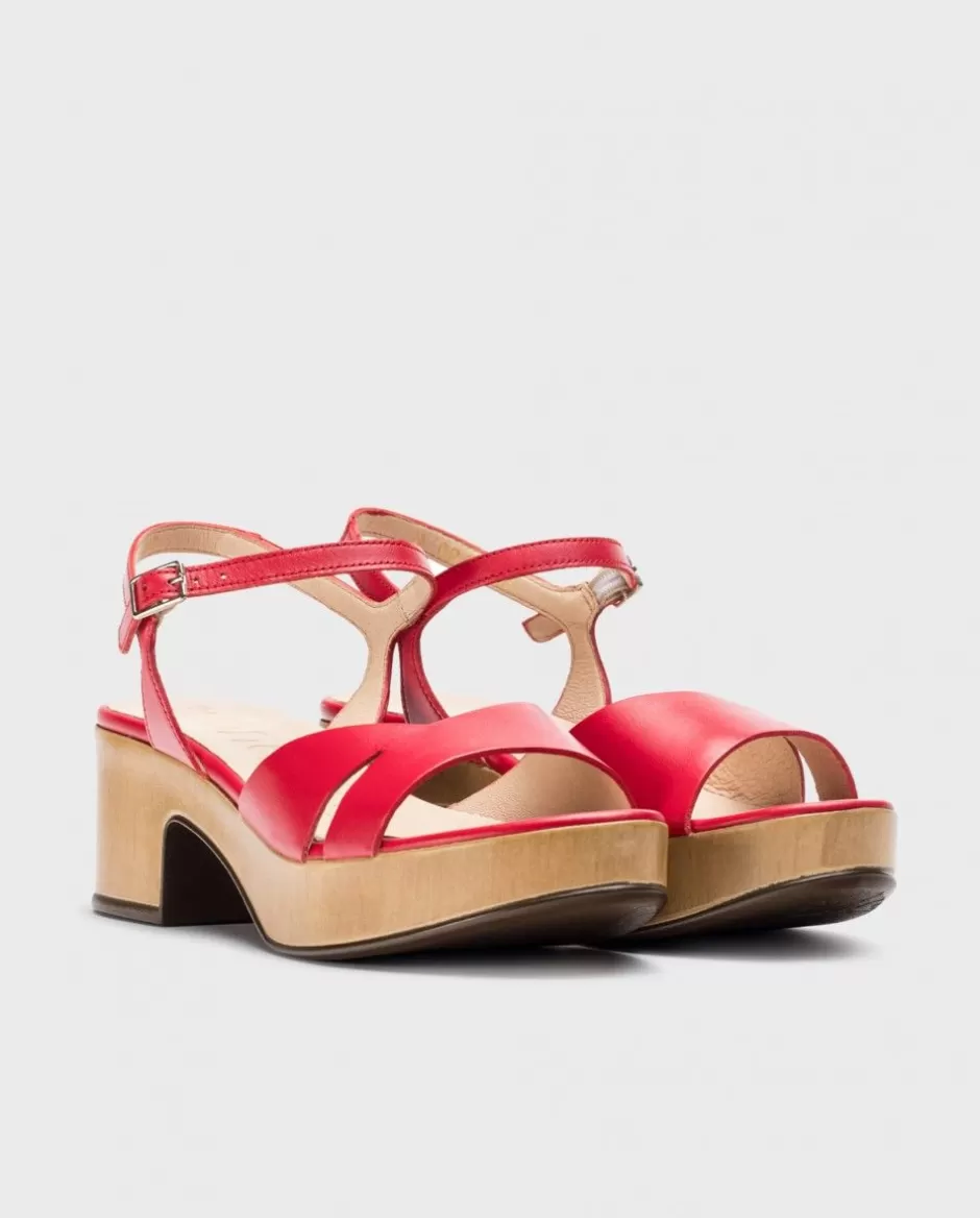 Sandals<Wonders Grinon Heeled Sandals Rojo