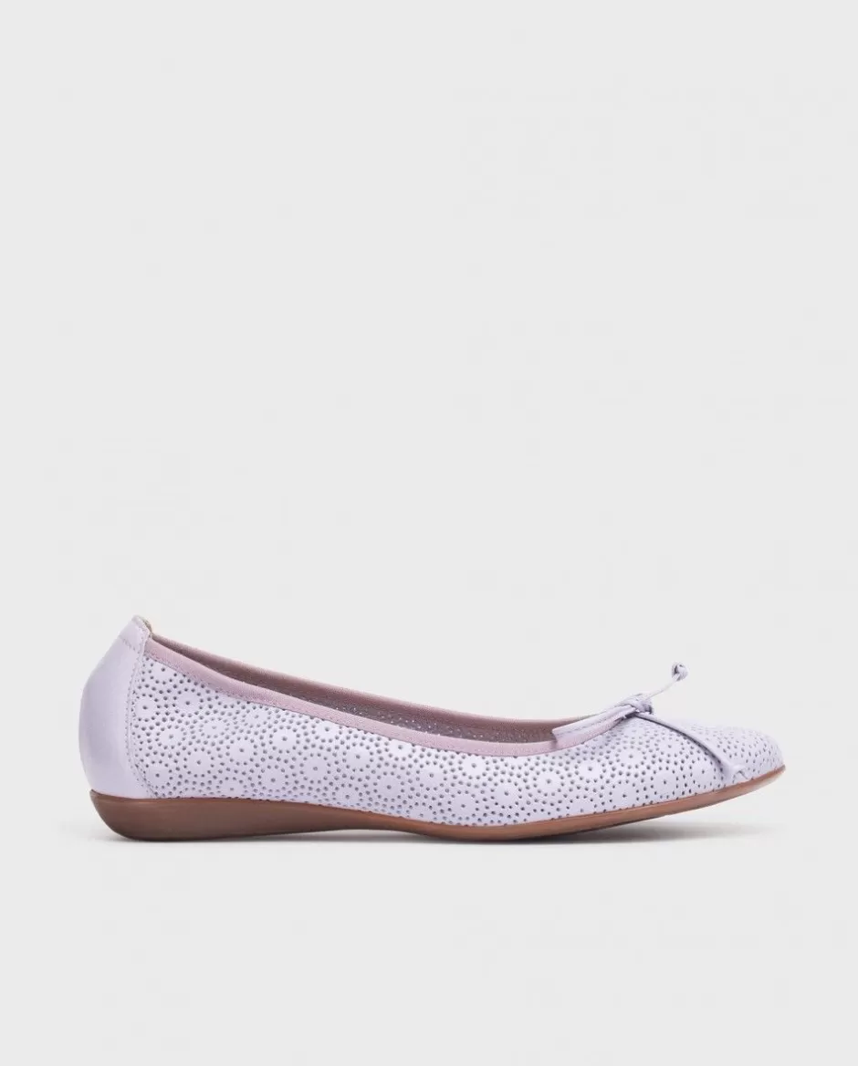 Flat Shoes<Wonders Lace Ballerina Lavender