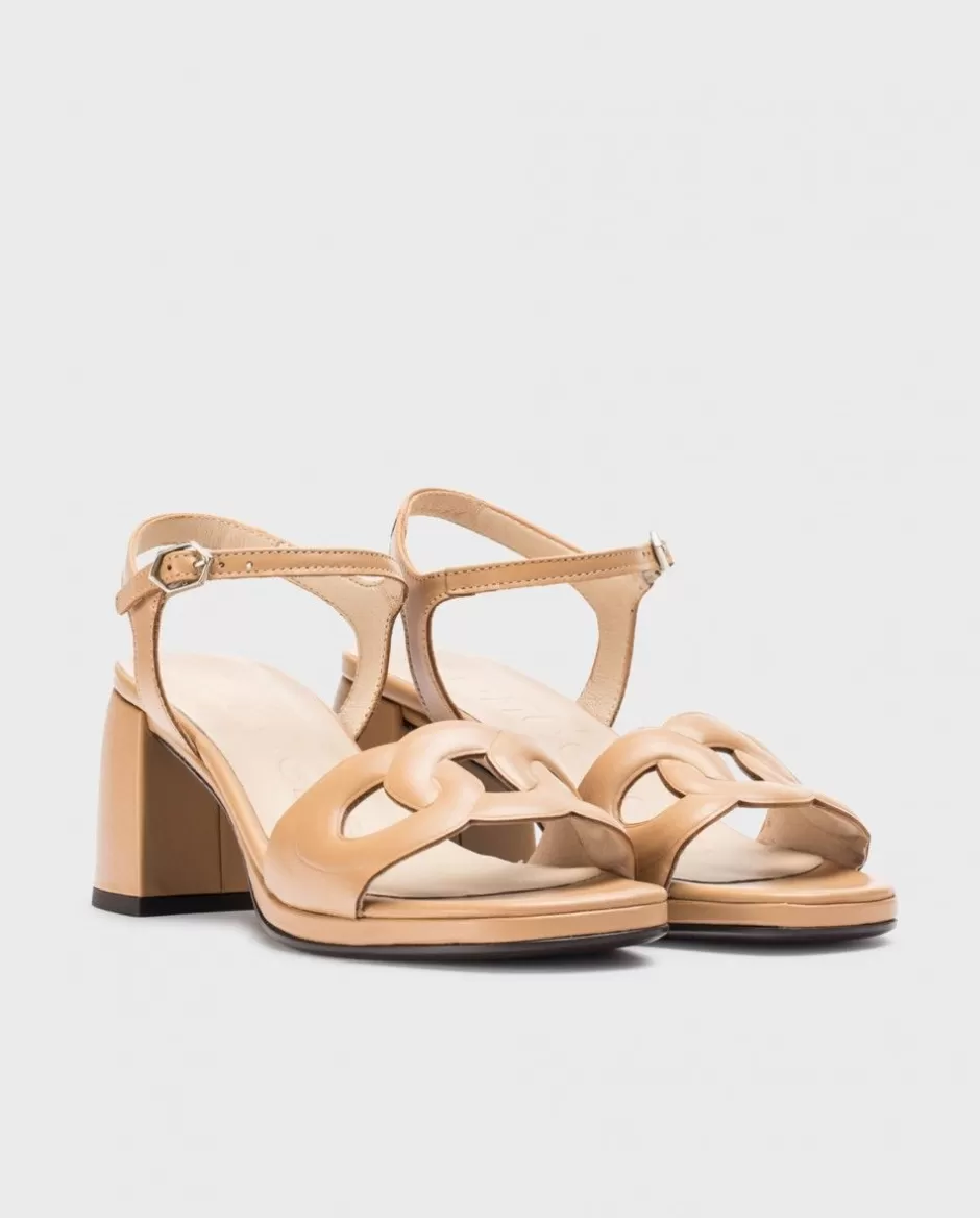 Heels<Wonders Nude Emilia Heeled Als Sand