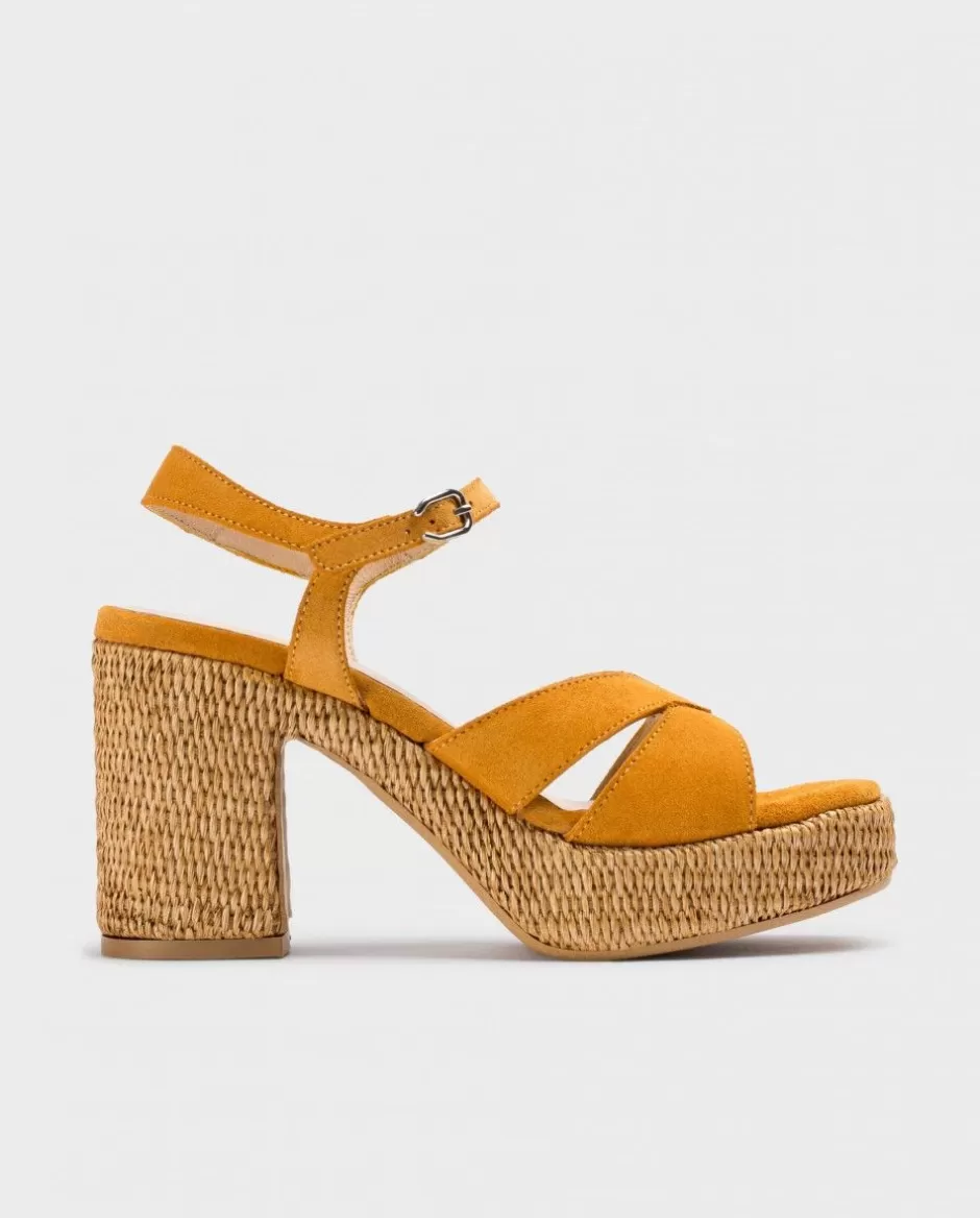 Heels<Wonders Orange Giorgia Sandals Apricot