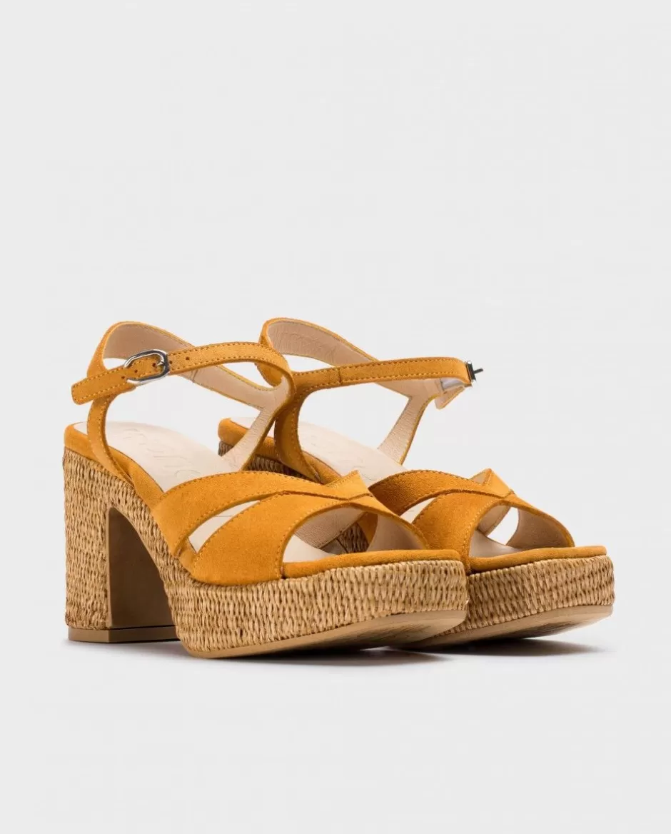 Heels<Wonders Orange Giorgia Sandals Apricot