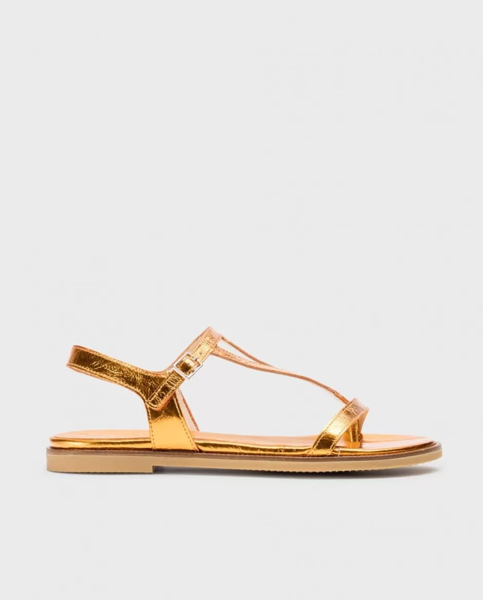 Sandals<Wonders Orange Jimena Flat Sandals Apricot