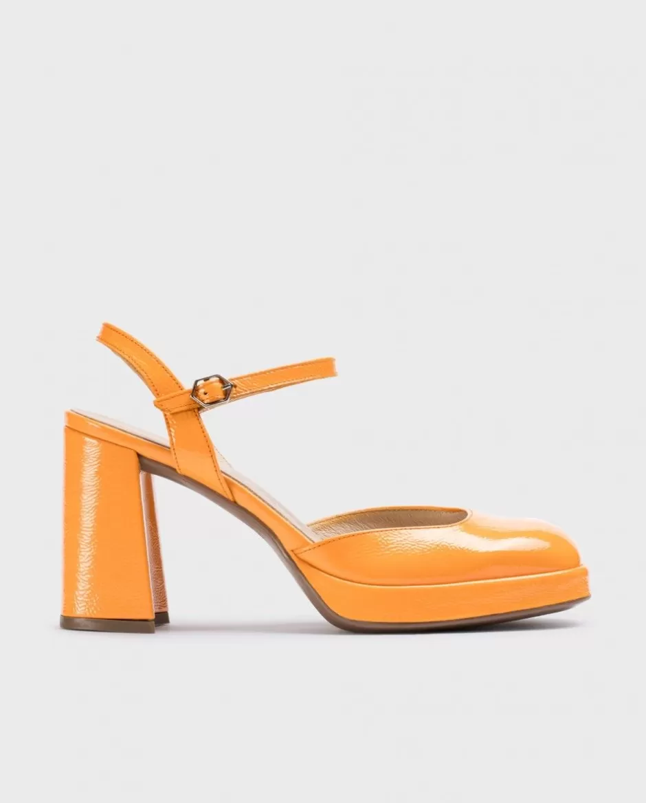 Heels<Wonders Orange Selena Platform Apricot