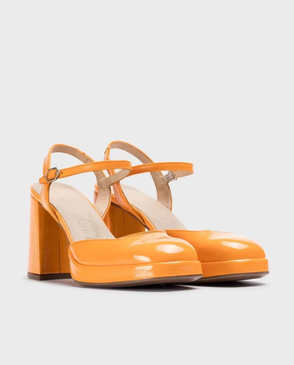 Heels<Wonders Orange Selena Platform Apricot