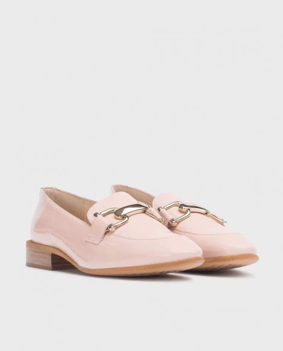 Flat Shoes<Wonders Pink Ermes Moccasin Rosa