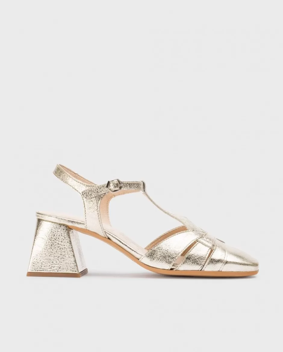 Heels<Wonders Platinum Milena Heeled Sandals Platino