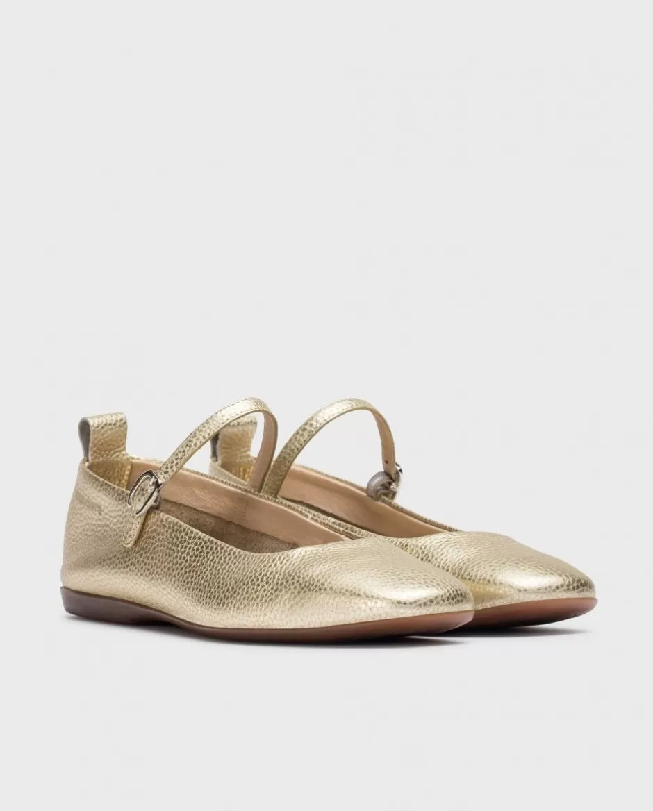 Flat Shoes<Wonders Platinum Seoul Ballerina Platino