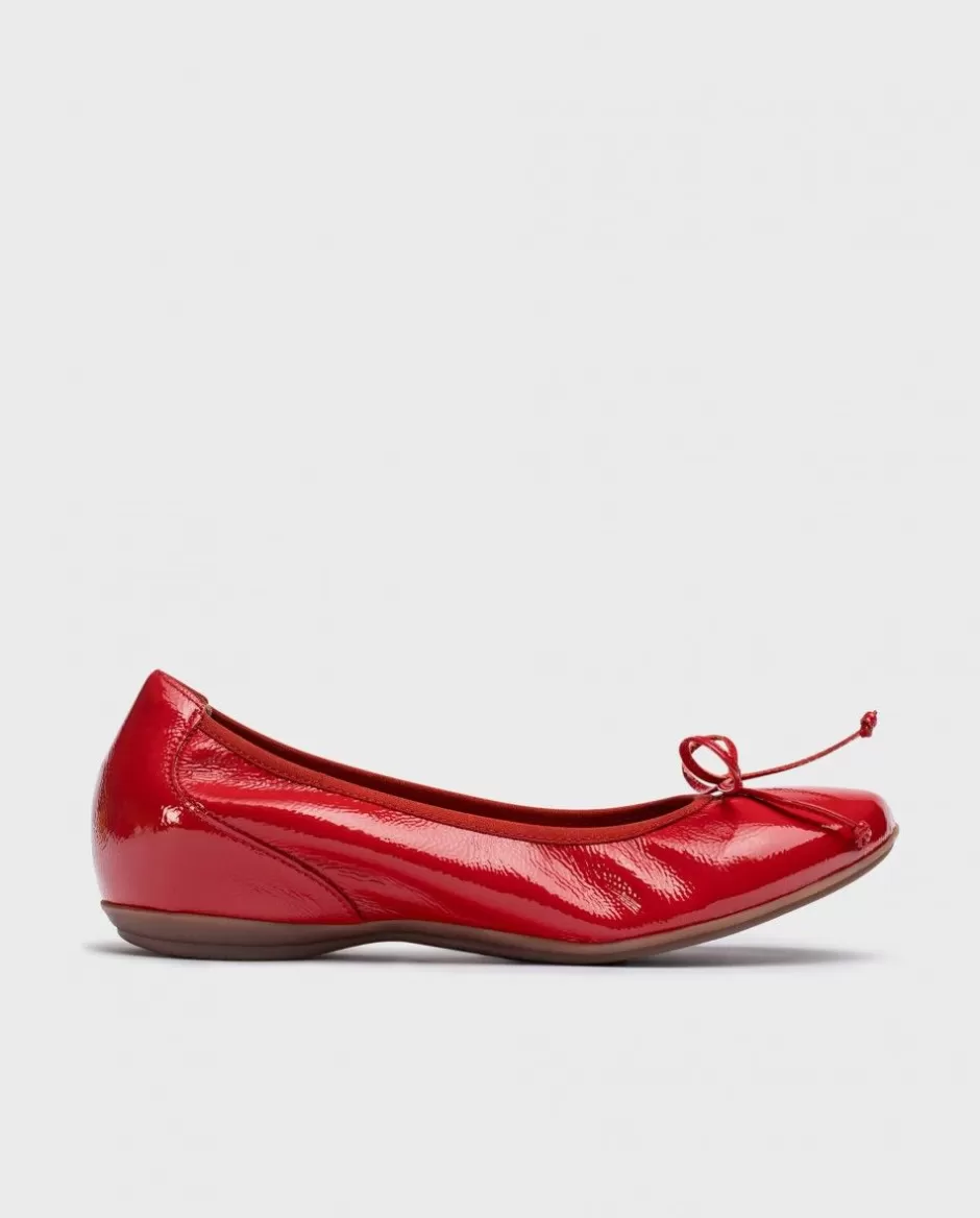 Flat Shoes<Wonders Red Atenas Ballerina Rojo