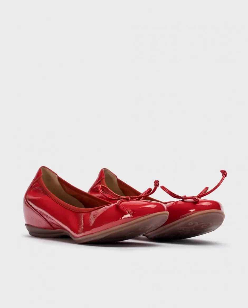 Flat Shoes<Wonders Red Atenas Ballerina Rojo