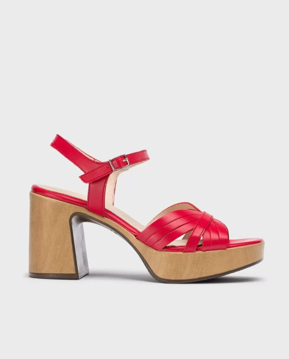 Sandals<Wonders Red Marisol Sandals Rojo