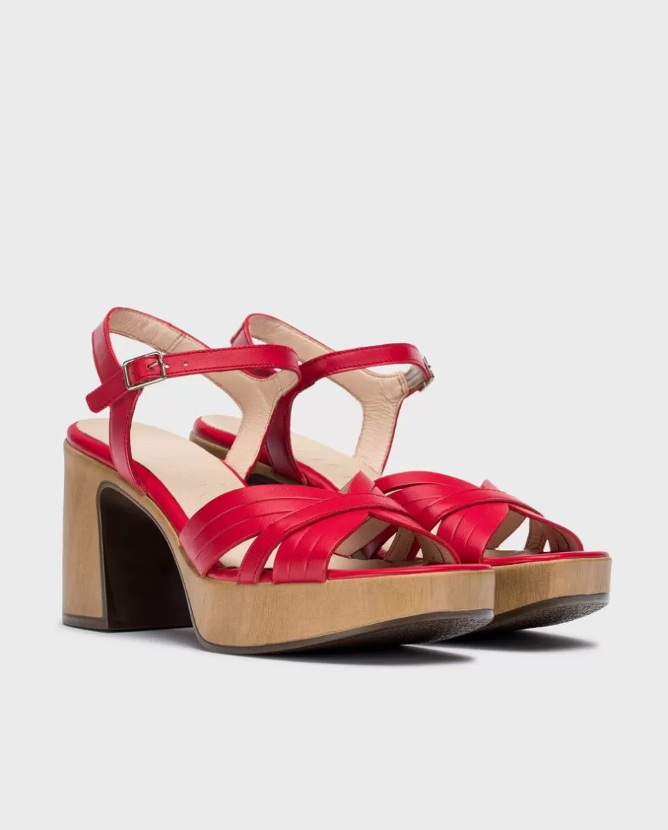 Sandals<Wonders Red Marisol Sandals Rojo