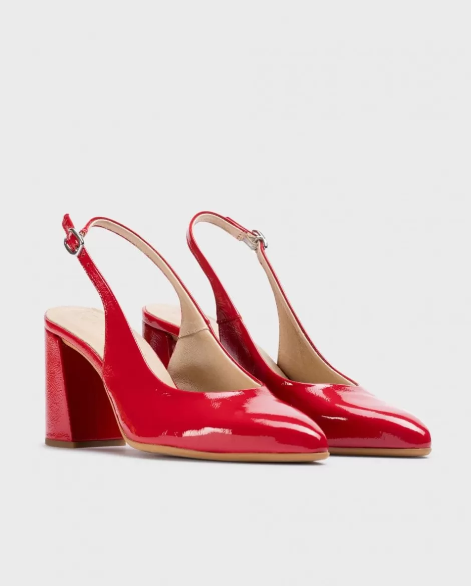 Heels<Wonders Red Vilma Heeled Shoes Rojo