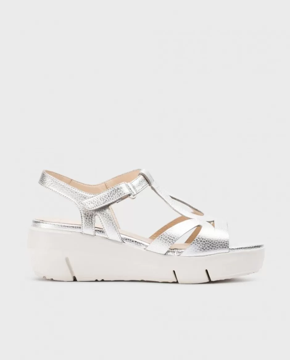 Sandals<Wonders Silver Blanca Sandals Plata