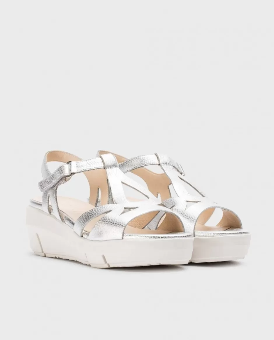 Sandals<Wonders Silver Blanca Sandals Plata