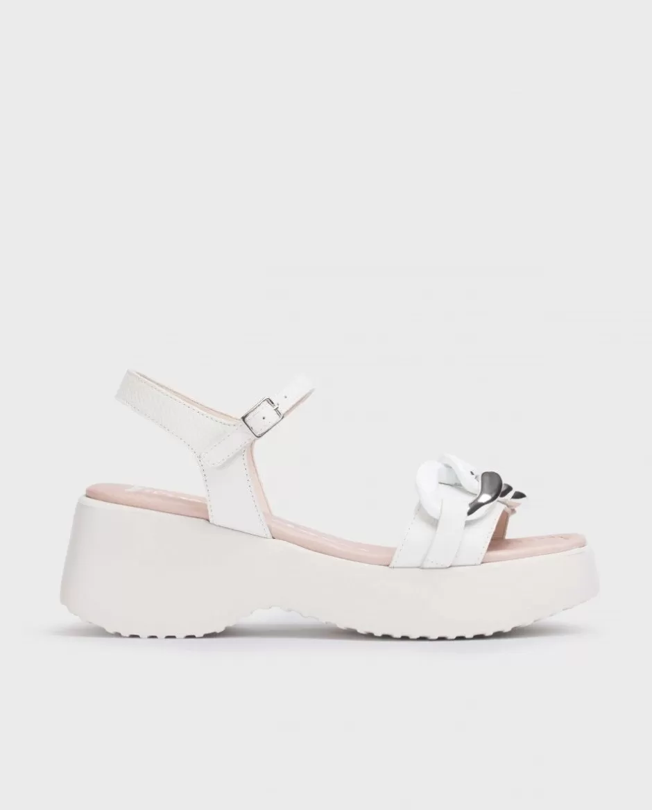 Sandals<Wonders White Claire Sandal Off