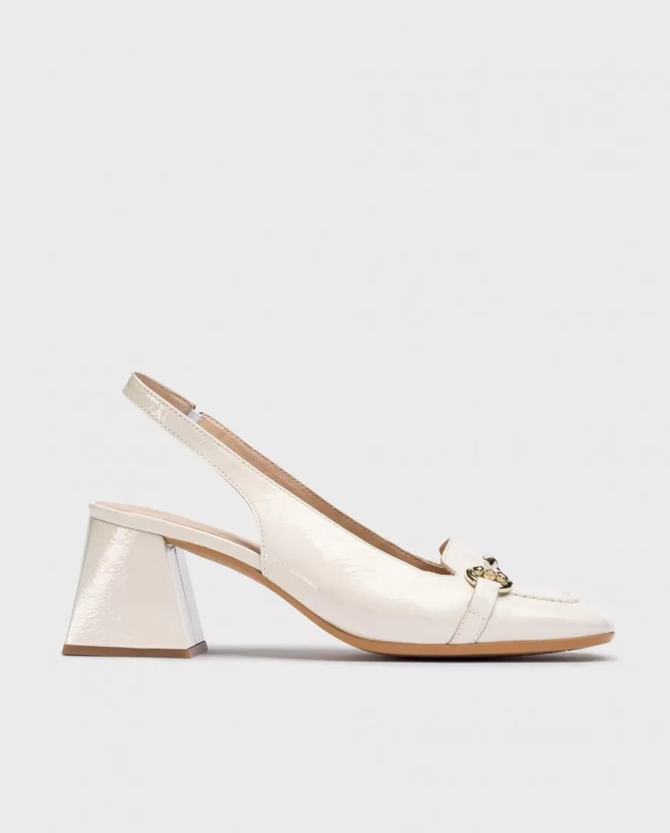 Heels<Wonders White Jazmin Heeled Sandals Off