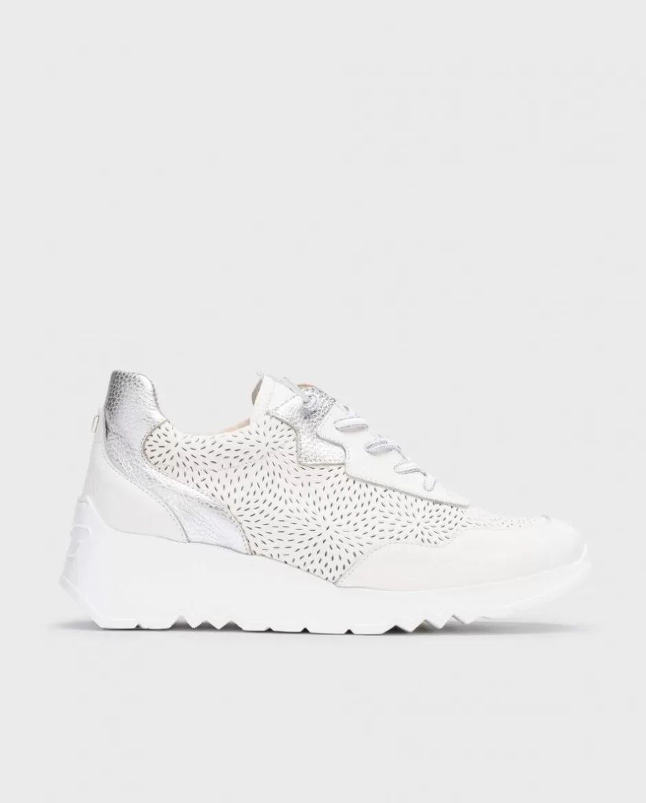 Sneakers<Wonders White Pamplona Sneakers Off/Plata