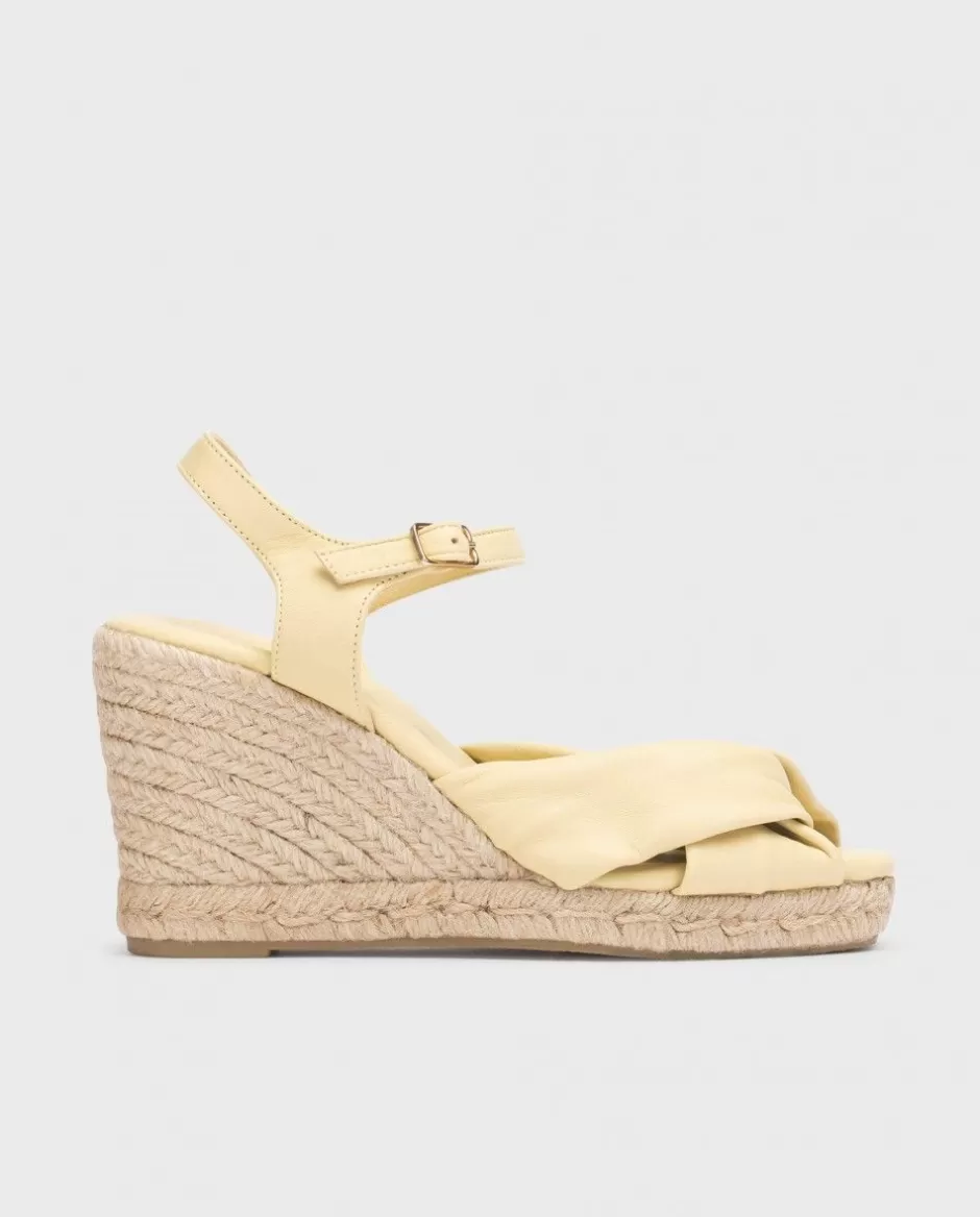 Espadrilles<Wonders Yellow Anuk Sandal Lemon